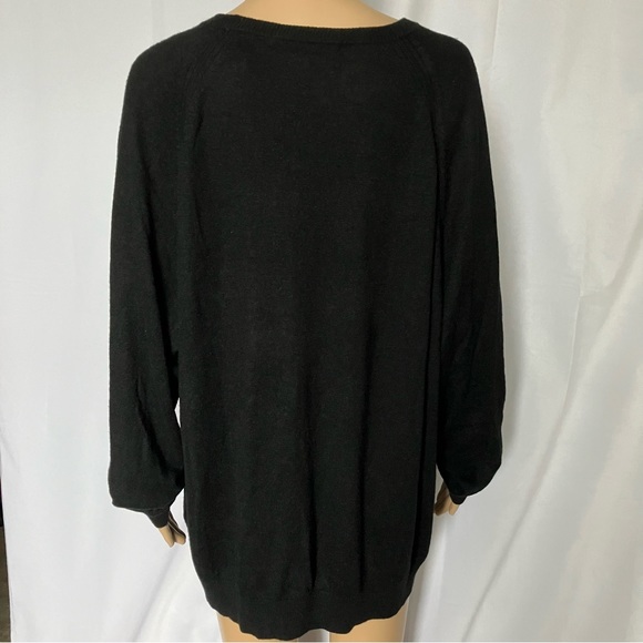 Northern Isles black vintage sweater. - Picture 3 of 5